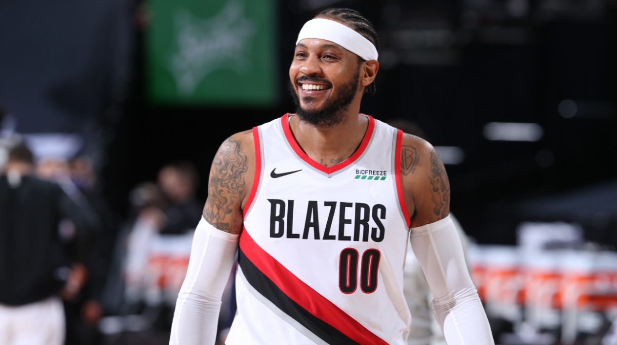 Carmelo Anthony Portland Trail Blazers
